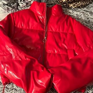 Oversized puffer coat